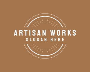 Craftsmanship - Handicraft Workshop Craft logo design