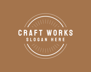 Handicraft Workshop Craft logo design