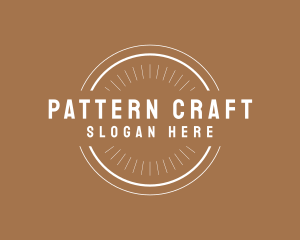 Handicraft Workshop Craft logo design