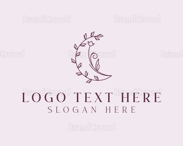 Flower Crescent Boutique Logo