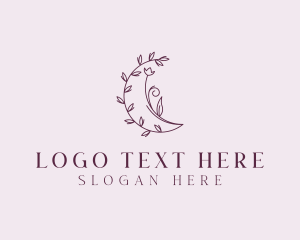 Florist - Flower Crescent Boutique logo design