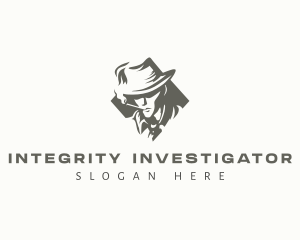 Investigator - Detective Investigator Spy logo design