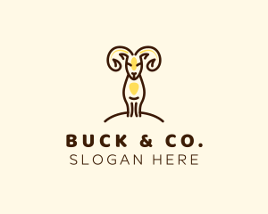 Goat Horn Farm  logo design