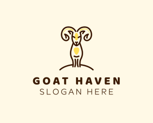 Goat Horn Farm  logo design