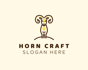 Horn - Goat Horn Farm logo design