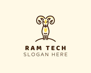 Goat Horn Farm  logo design