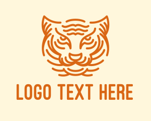Wild Orange Tiger Logo