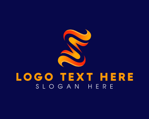 Digital Generic Letter S Logo