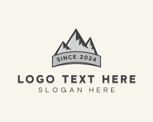 Outdoors - Outdoors Summit Mountaineering logo design