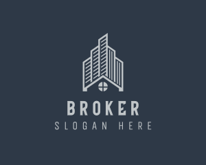 Building Real Estate Broker logo design