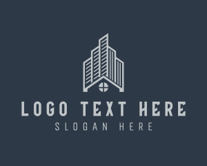 Accomodation - Building Real Estate Broker logo design