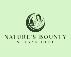 Natural Woman Beauty logo design