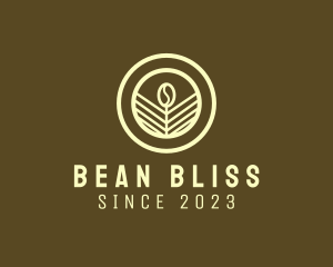 Seeding Coffee Bean logo design