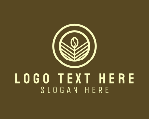 Seeding Coffee Bean Logo