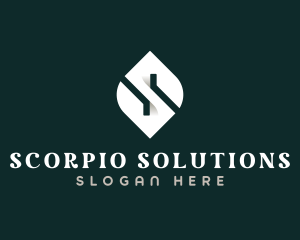 Modern Letter S Business Company logo design