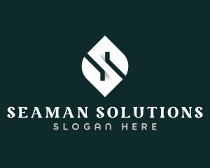 Modern Letter S Business Company logo design