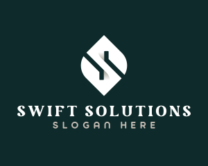 Modern Letter S Business Company logo design