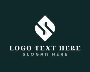 Initial - Modern Letter S Business Company logo design