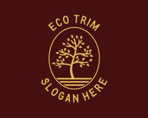 Gold Tree Eco Friendly logo design