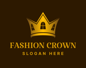 Royalty Crown House logo design