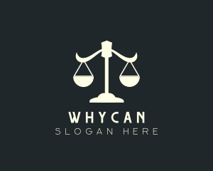 Scale Justice Attorney Logo