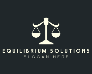 Balance - Scale Justice Attorney logo design