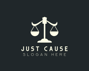 Justice - Scale Justice Attorney logo design