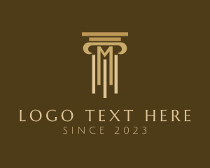 Concrete - Professional Pillar Foundation logo design