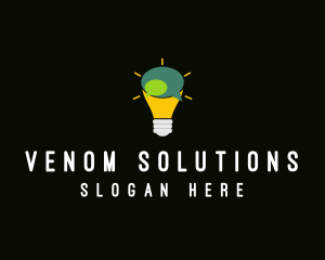 Lightbulb Idea Messaging  logo design