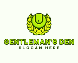 Tennis Ball Tournament logo design