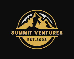 Mountain Summit Adventure logo design