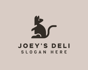 Joey - Wild Kangaroo Safari logo design