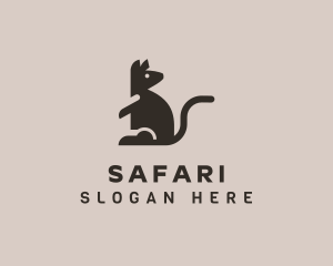 Wild Kangaroo Safari logo design