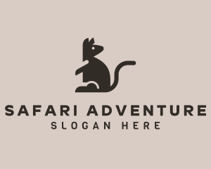 Wild Kangaroo Safari logo design