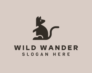 Wild Kangaroo Safari logo design