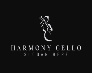 Cello - Cello Musician Instrument logo design