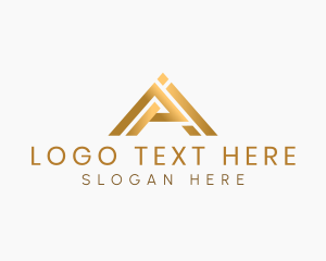 Luxury - Elegant Minimalist Letter A logo design