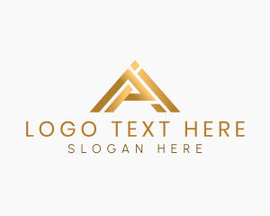 Corporate - Elegant Minimalist Letter A logo design
