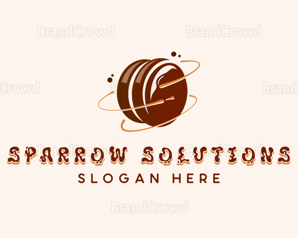 Chocolate Marshmallow Dessert Logo