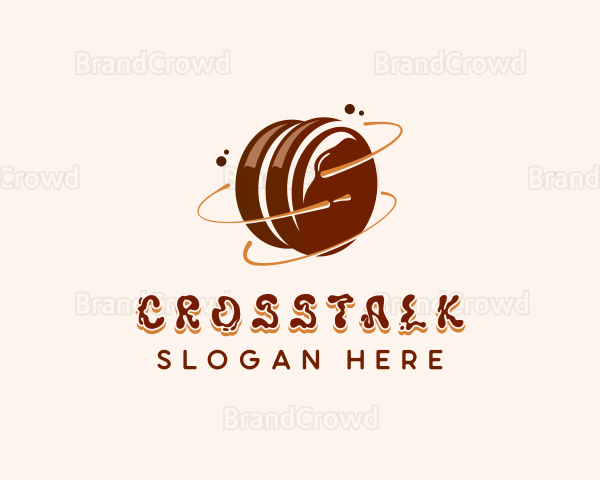 Chocolate Marshmallow Dessert Logo