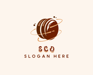 Confection - Chocolate Marshmallow Dessert logo design