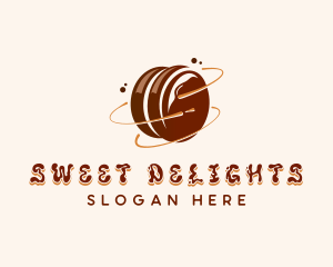 Chocolate - Chocolate Marshmallow Dessert logo design