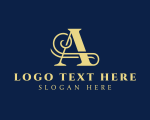 Luxury - Decorative Gothic Calligraphy logo design