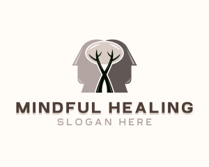Psychiatry - Mental Psychiatry Counseling logo design