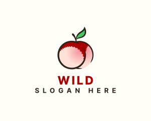 Nude - Sexy Fruit Lingerie logo design
