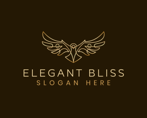 Luxury Eagle Bird Logo