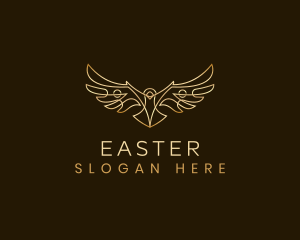 Hawk - Luxury Eagle Bird logo design