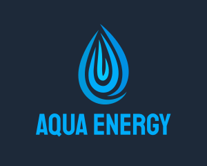 Aqua Water Supplier logo design