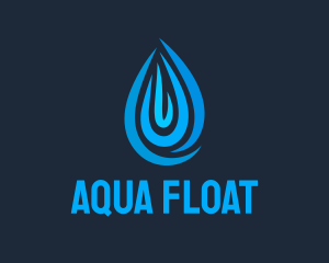 Aqua Water Supplier logo design