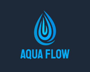Irrigation - Aqua Water Supplier logo design